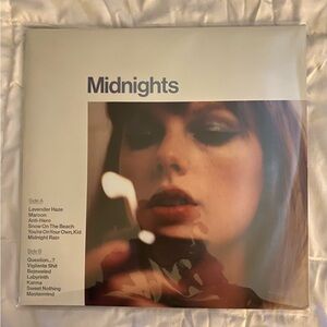 Taylor Swift Midnights Moonstone Vinyl Record